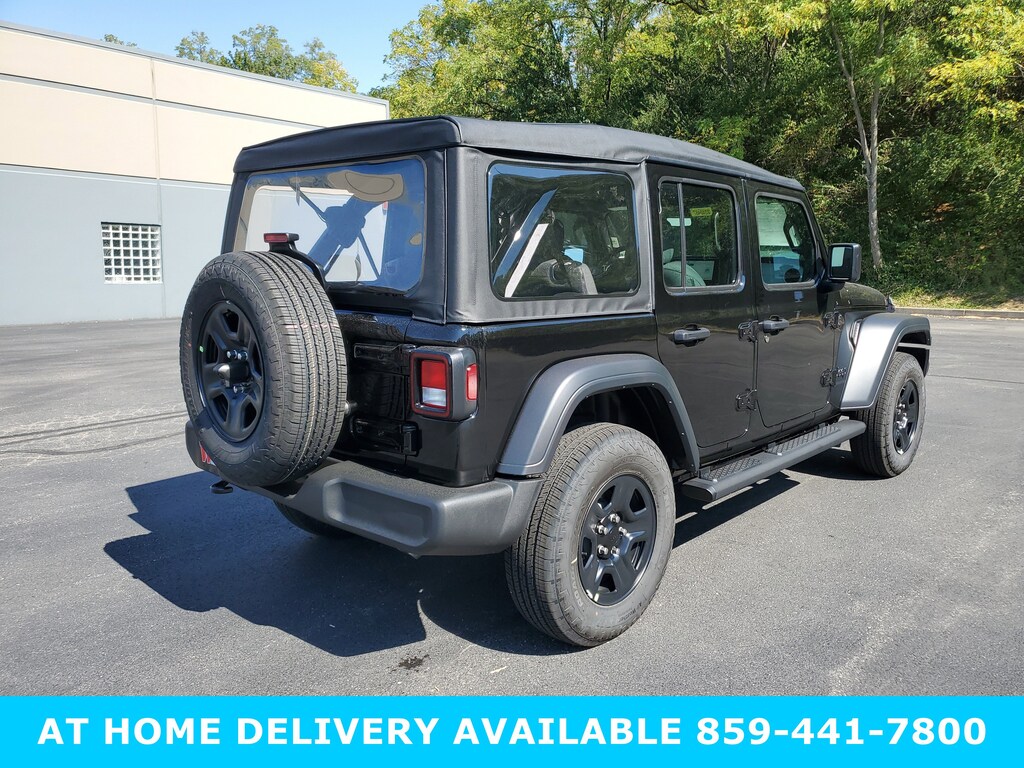 New 2025 Jeep Wrangler 4-DOOR SPORT Sport Utility