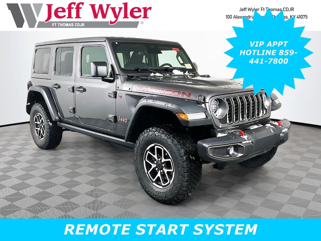 New 2026 Jeep Wrangler 4-DOOR RUBICON Sport Utility