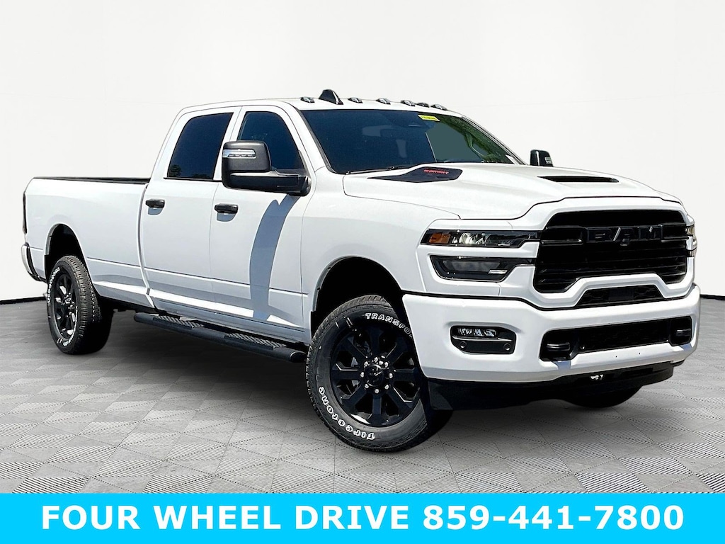 New 2026 Ram 2500 BLACK EXPRESS CREW CAB 4X4 8' BOX Pickup