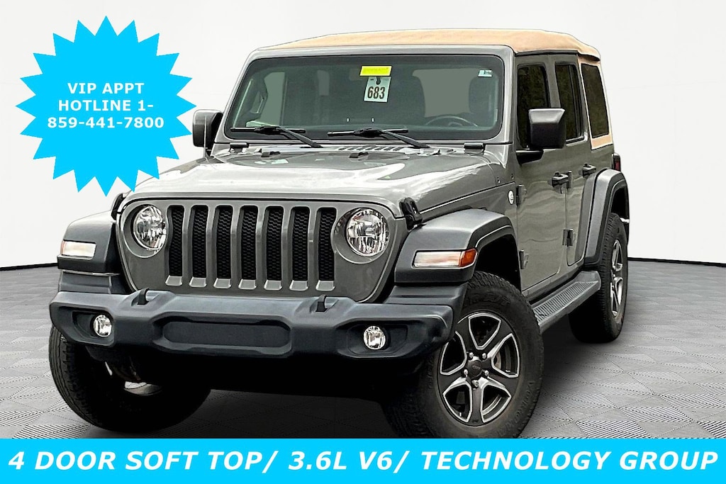 Used 2019 Jeep Wrangler Unlimited Sport S 4x4 SUV