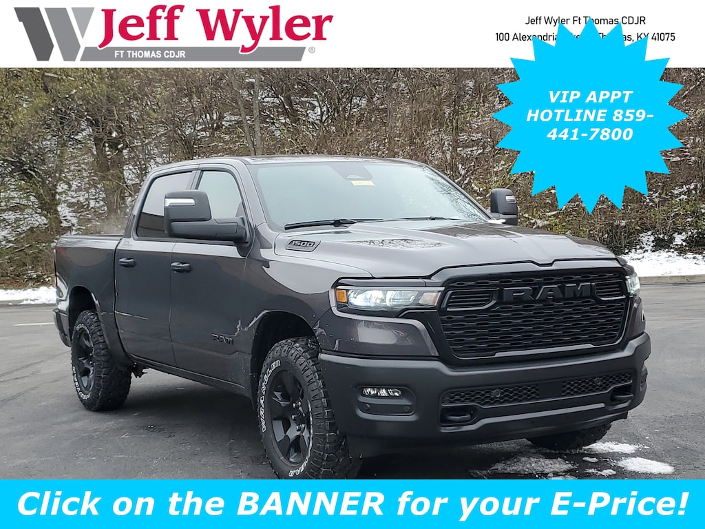 New 2026 Ram 1500 WARLOCK CREW CAB 4X4 5'7 BOX Pickup