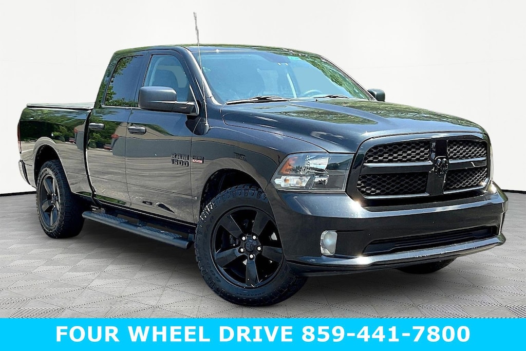 Used 2017 Ram 1500 Express 4x4 Quad Cab 64 Box Truck Quad Cab