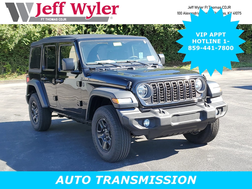 New 2026 Jeep Wrangler 4-DOOR SPORT Sport Utility