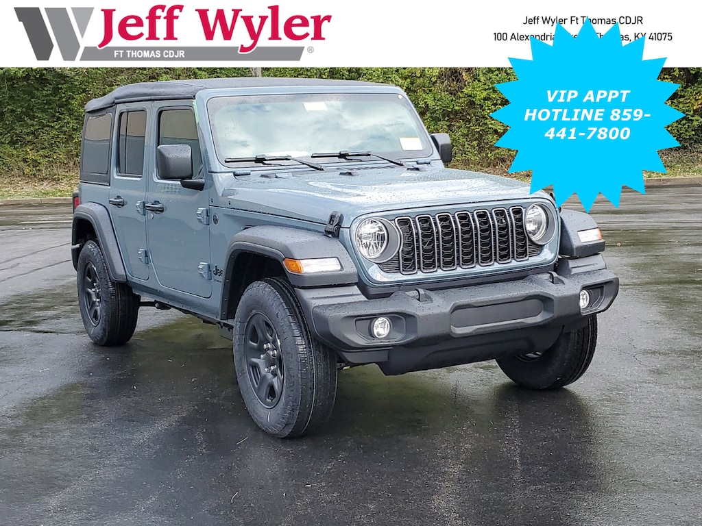 New 2026 Jeep Wrangler 4-DOOR SPORT Sport Utility