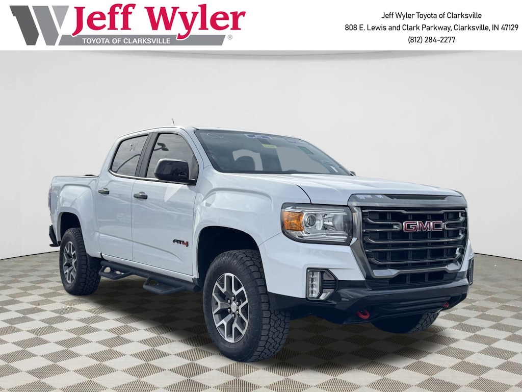 Used 2021 GMC Canyon AT4 w/Cloth Truck Crew Cab