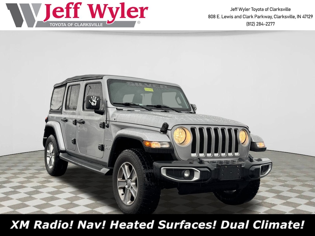 Used 2018 Jeep Wrangler Unlimited Sahara 4x4 SUV