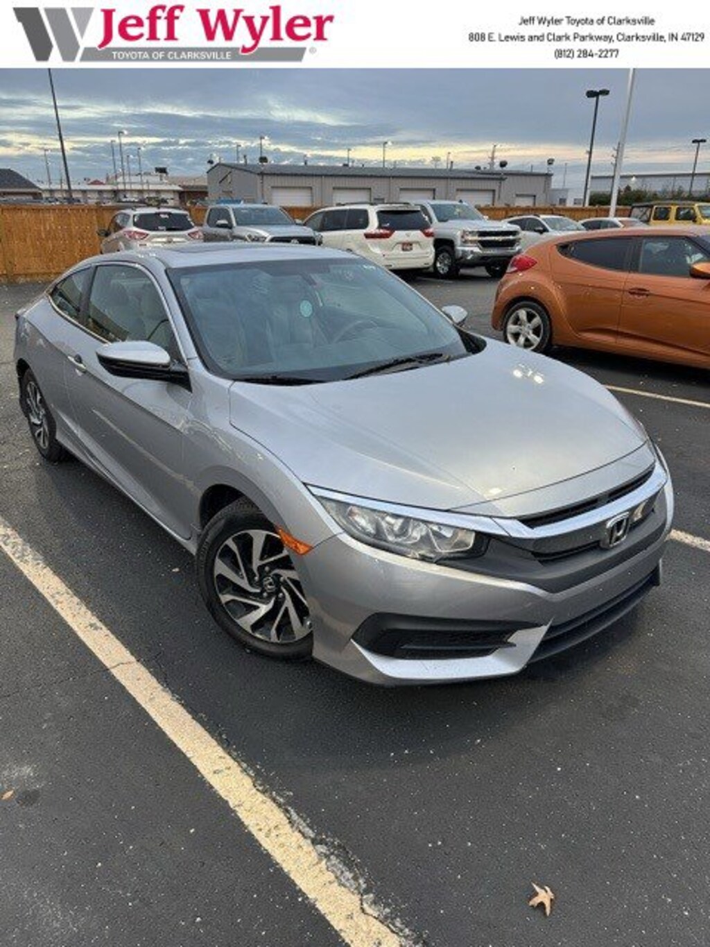 Used 2017 Honda Civic LX-P Coupe