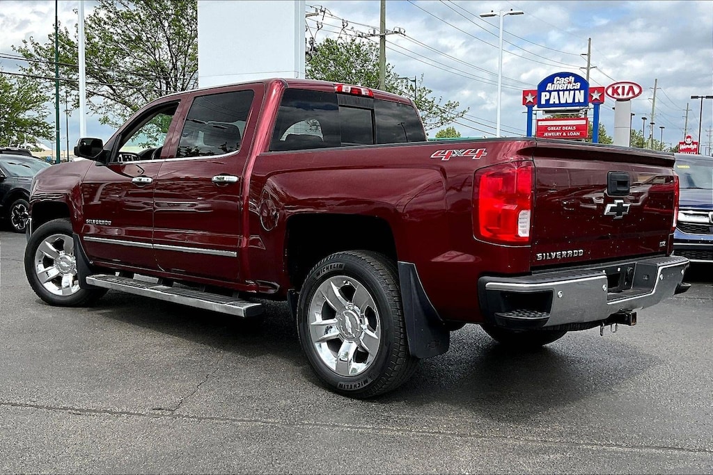 Used 2017 Chevrolet Silverado 1500 LTZ Truck Crew Cab