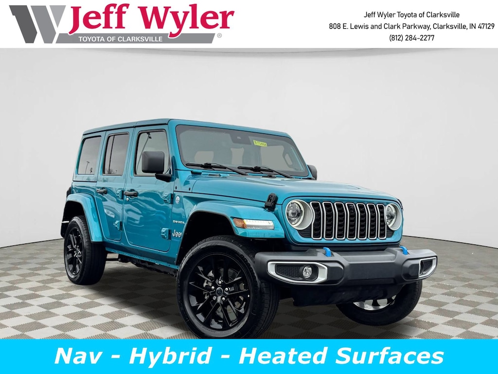 Used 2024 Jeep Wrangler 4xe Sahara SUV