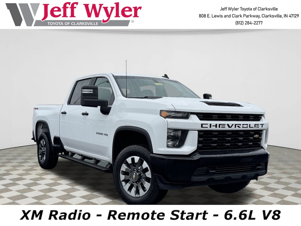 Used 2023 Chevrolet Silverado 2500 HD Custom Truck Crew Cab
