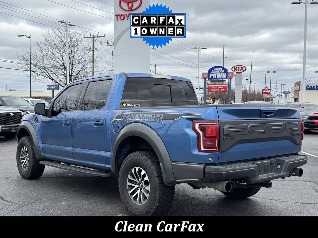 Used 2019 Ford F-150 Raptor Truck SuperCrew Cab