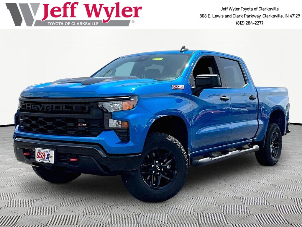 Used 2024 Chevrolet Silverado 1500 Custom Trail Boss Truck Crew Cab
