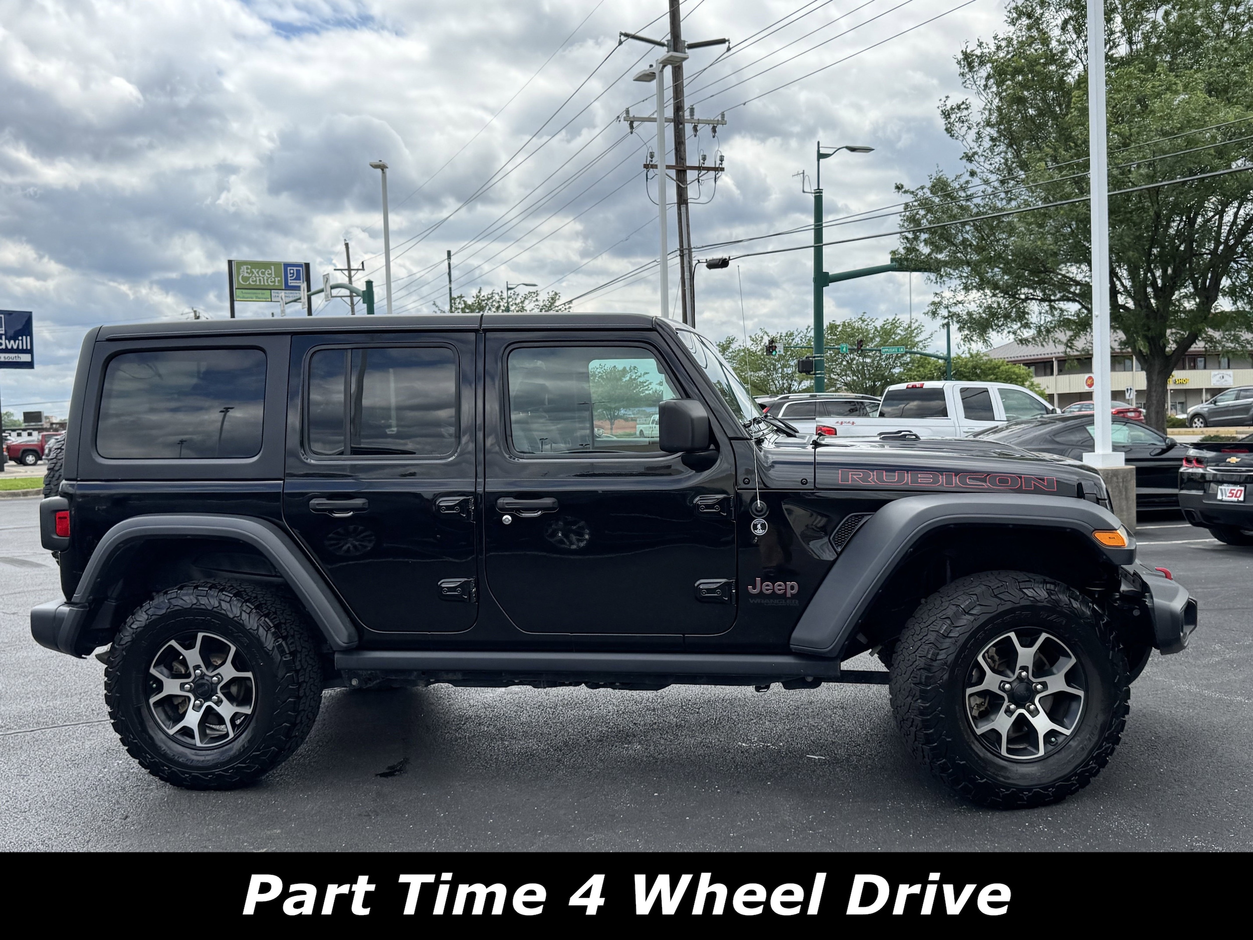 Used 2019 Jeep Wrangler Unlimited Rubicon with VIN 1C4HJXFG4KW668347 for sale in Clarksville, IN