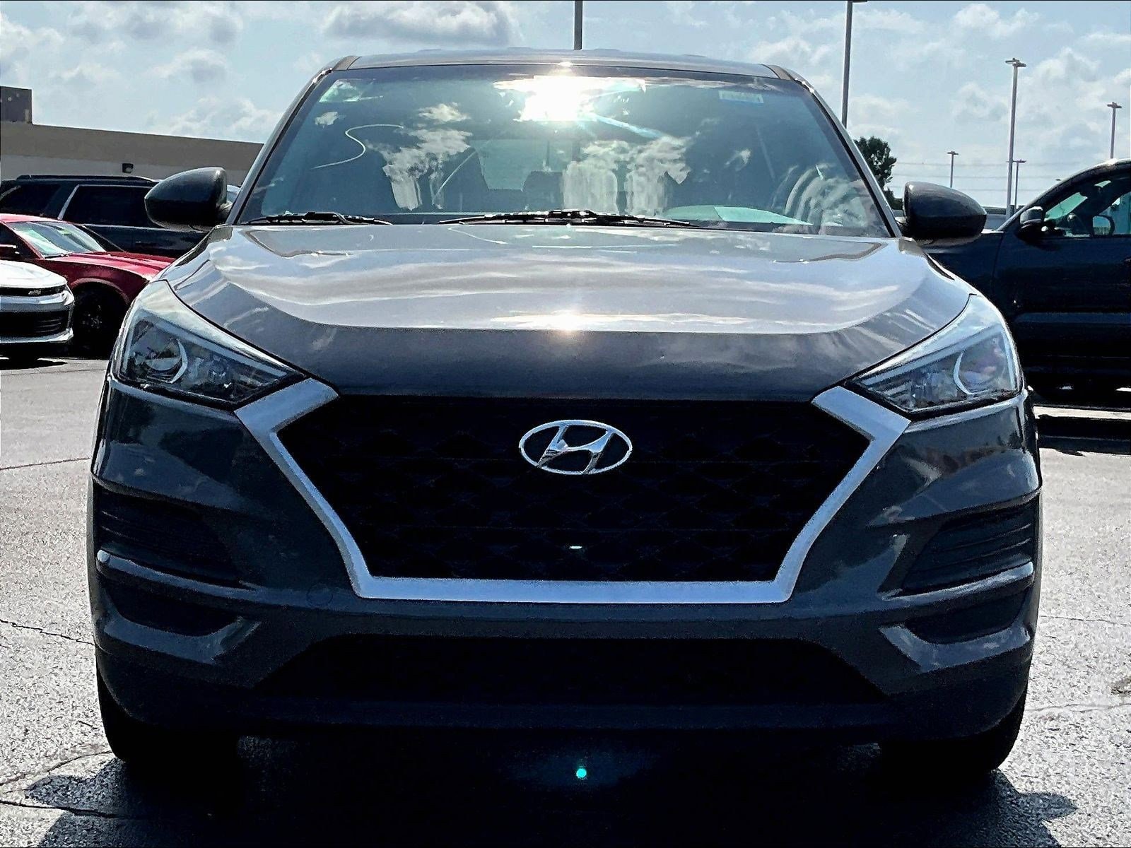 Used 2020 Hyundai Tucson SE with VIN KM8J23A45LU266091 for sale in Clarksville, IN