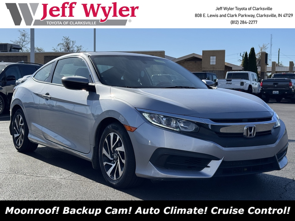 Used 2017 Honda Civic LX-P Coupe