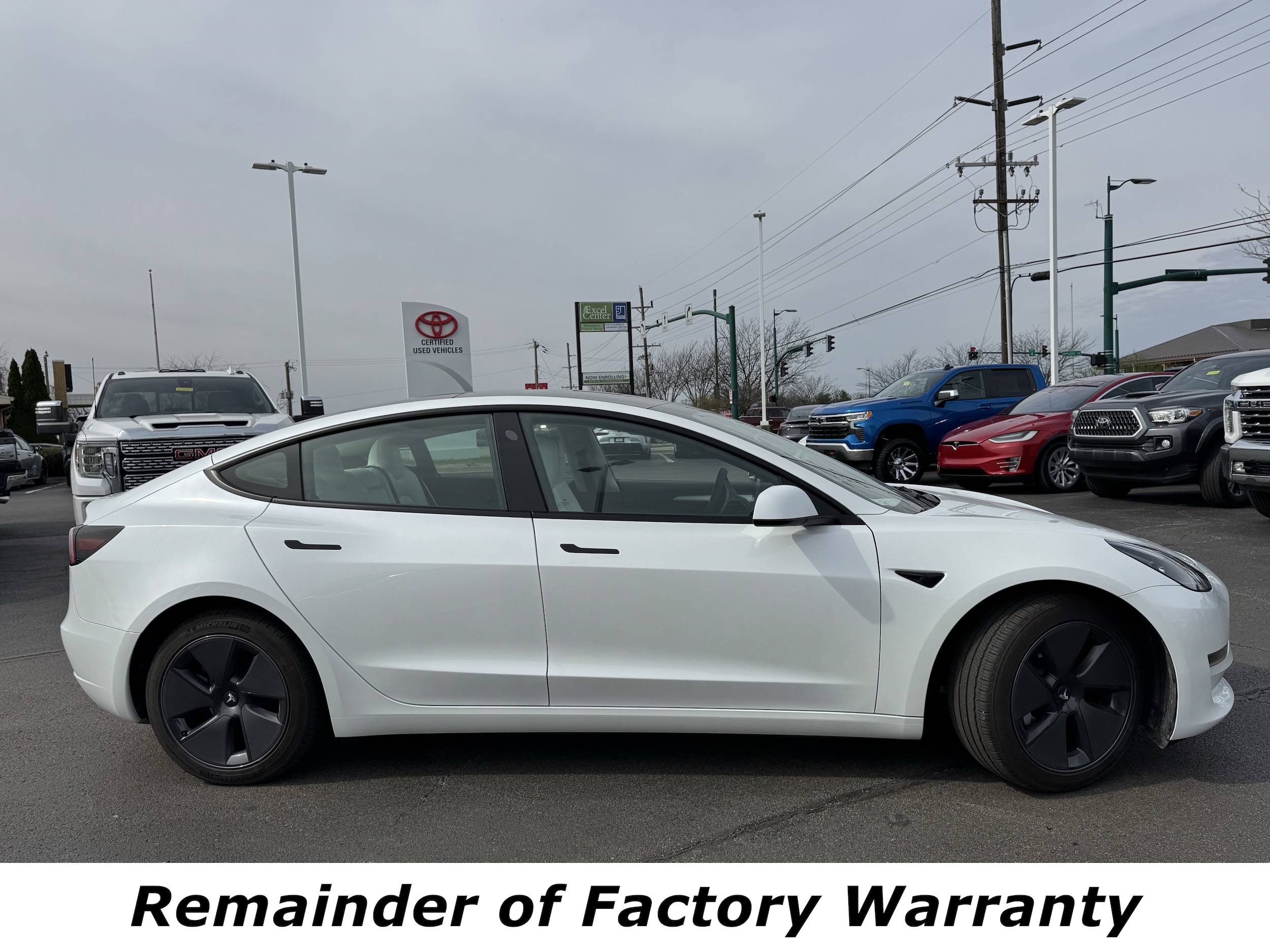 Used 2023 Tesla Model 3 Base with VIN 5YJ3E1EA1PF612287 for sale in Clarksville, IN