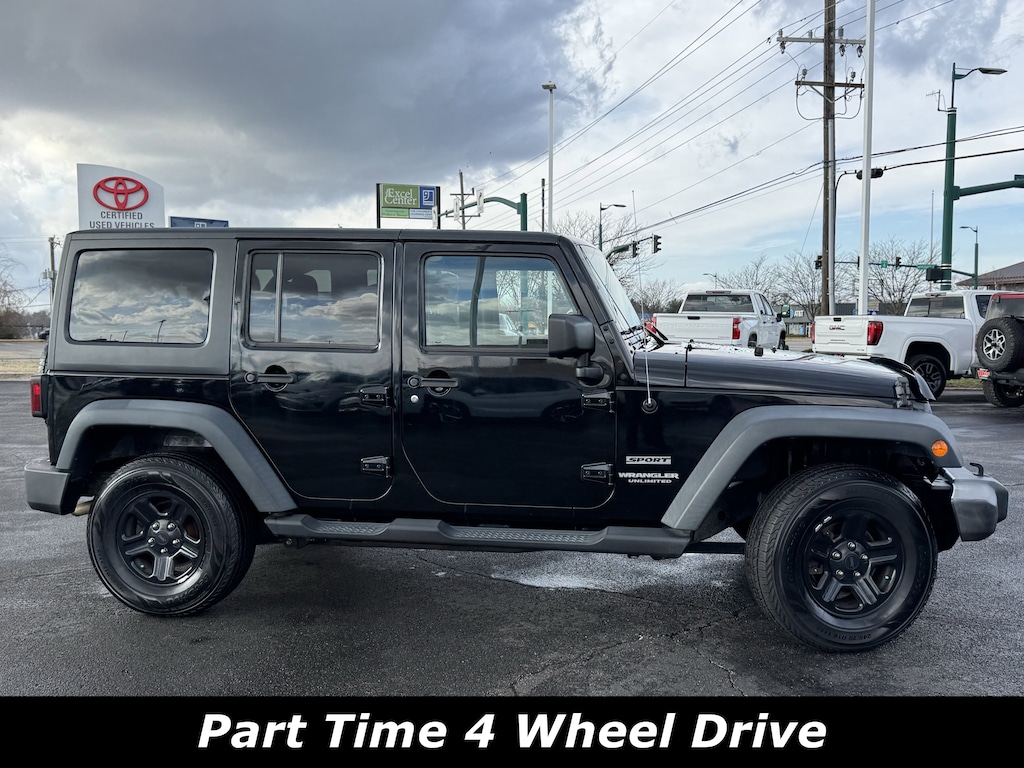 Used 2016 Jeep Wrangler JK Unlimited Sport 4X4 SUV