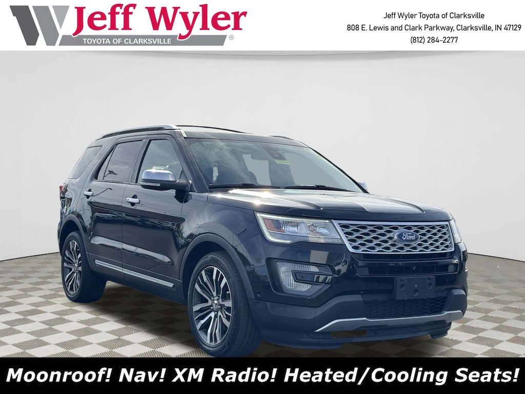 Used 2017 Ford Explorer Platinum SUV