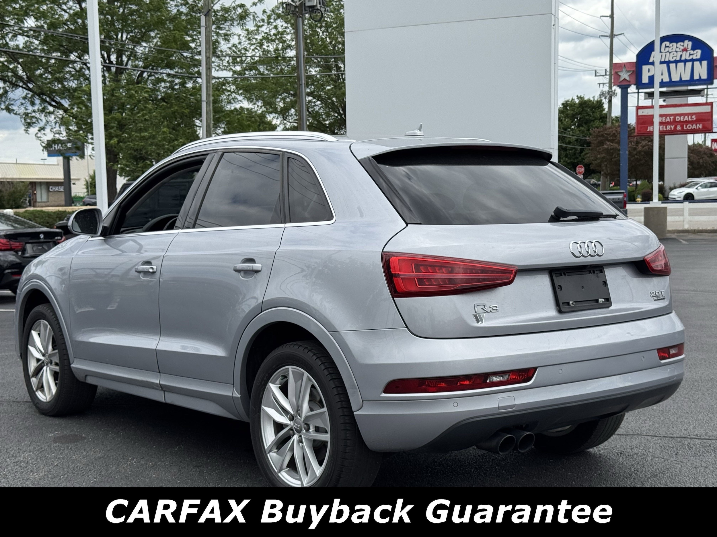 Used 2016 Audi Q3 Premium Plus with VIN WA1EFCFS7GR000074 for sale in Clarksville, IN