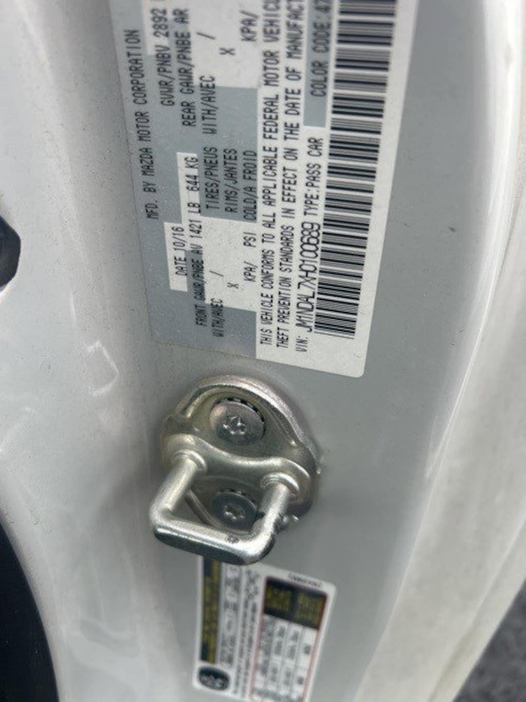 Used 2017 Mazda Mazda MX-5 Miata RF Club Coupe