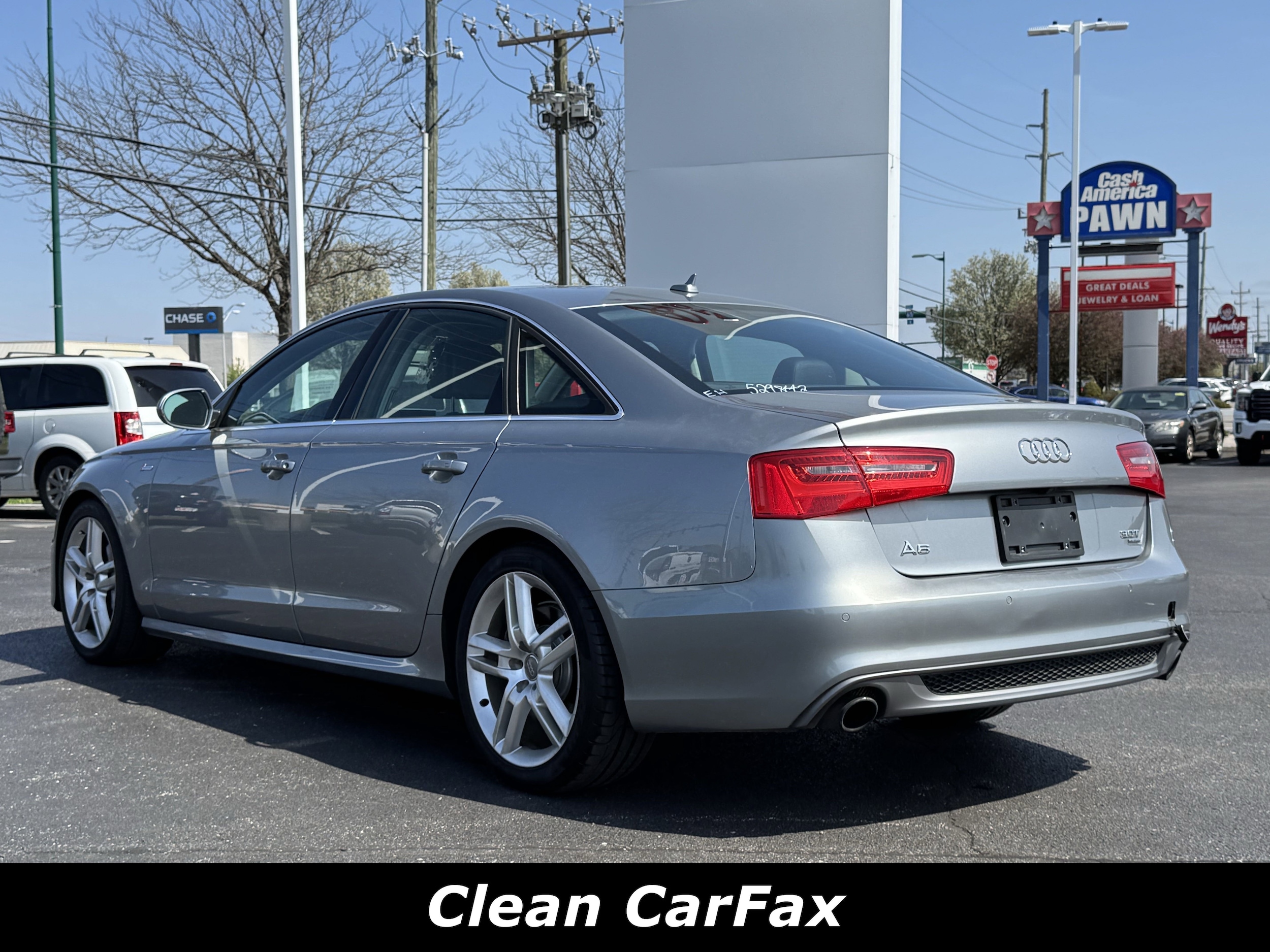 Used 2014 Audi A6 Premium Plus with VIN WAUHGAFC8EN059181 for sale in Clarksville, IN