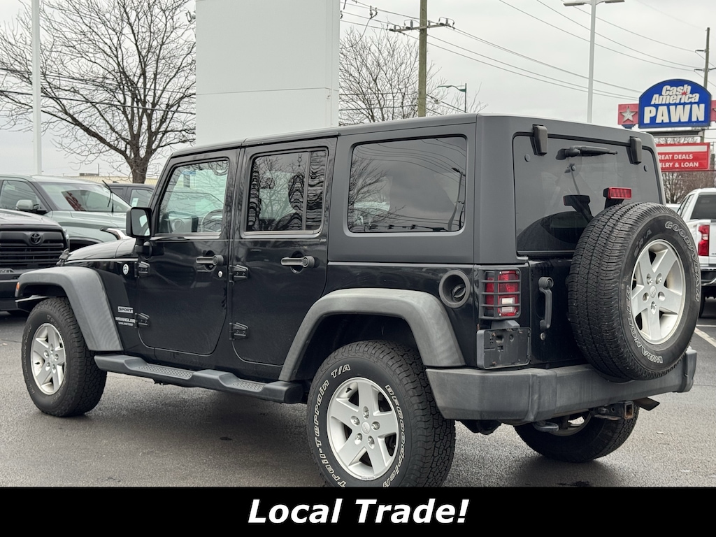 Used 2014 Jeep Wrangler Unlimited Sport 4x4 SUV