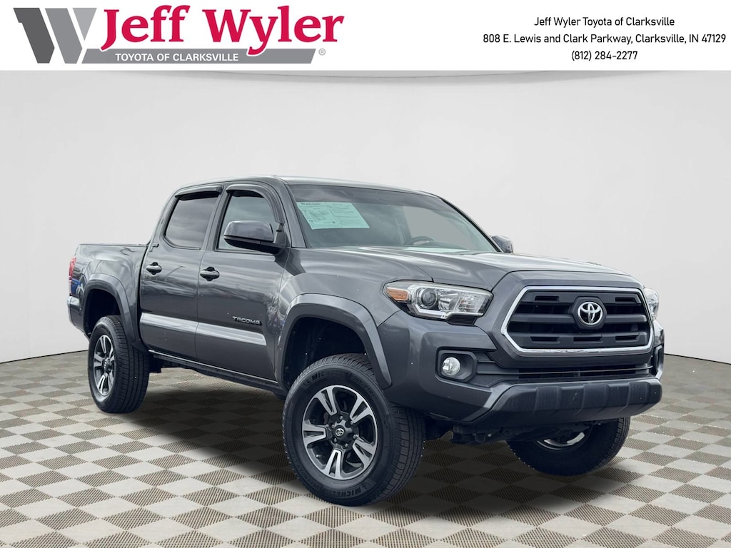 Used 2017 Toyota Tacoma SR5 V6 Truck Double Cab