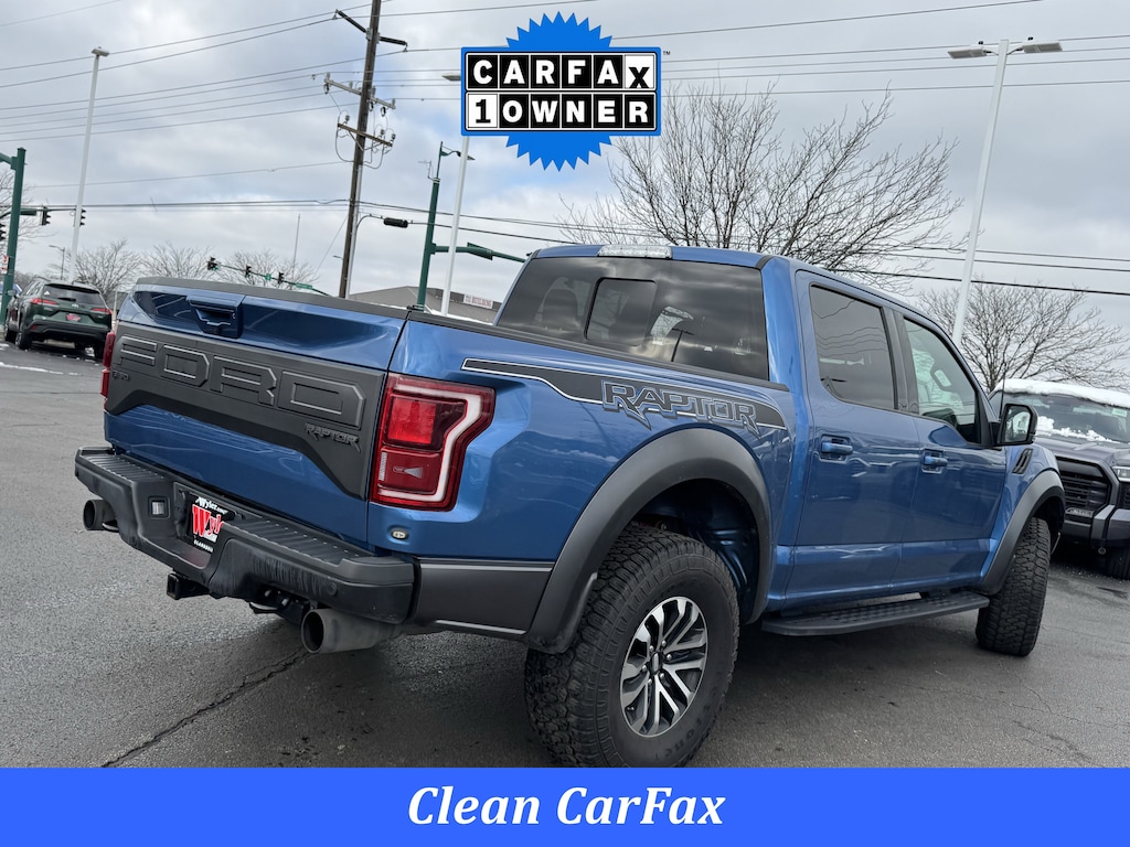 Used 2019 Ford F-150 Raptor Truck SuperCrew Cab