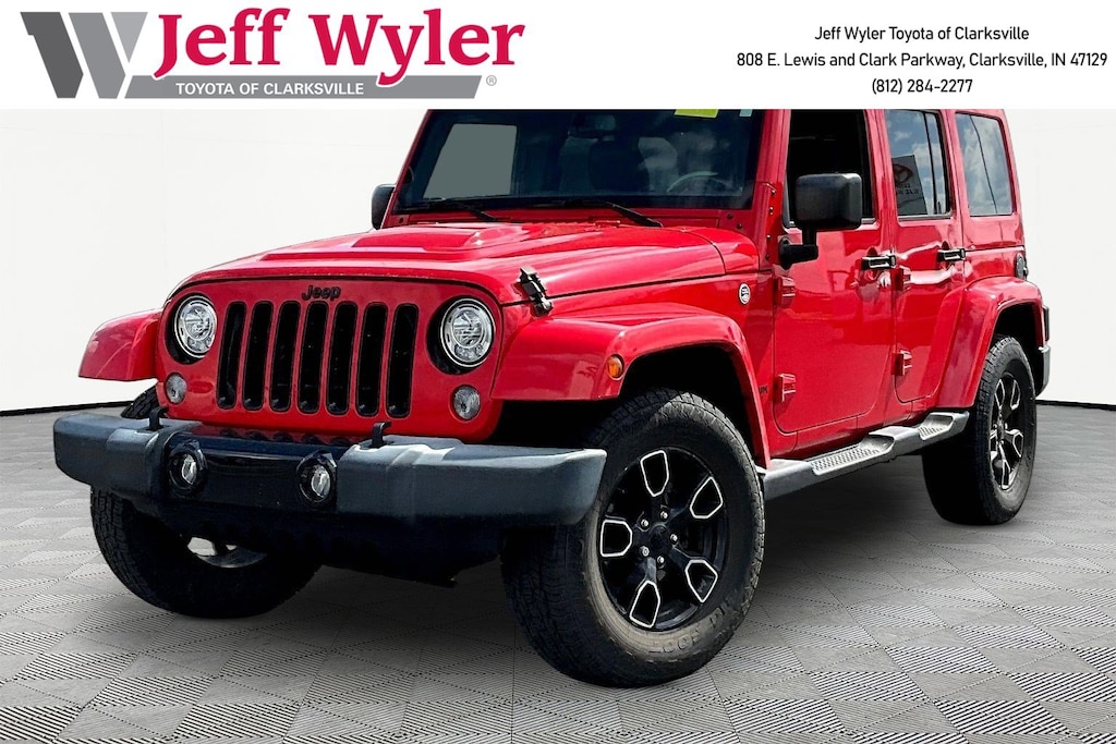 Used 2018 Jeep Wrangler JK Unlimited Sahara 4x4 SUV