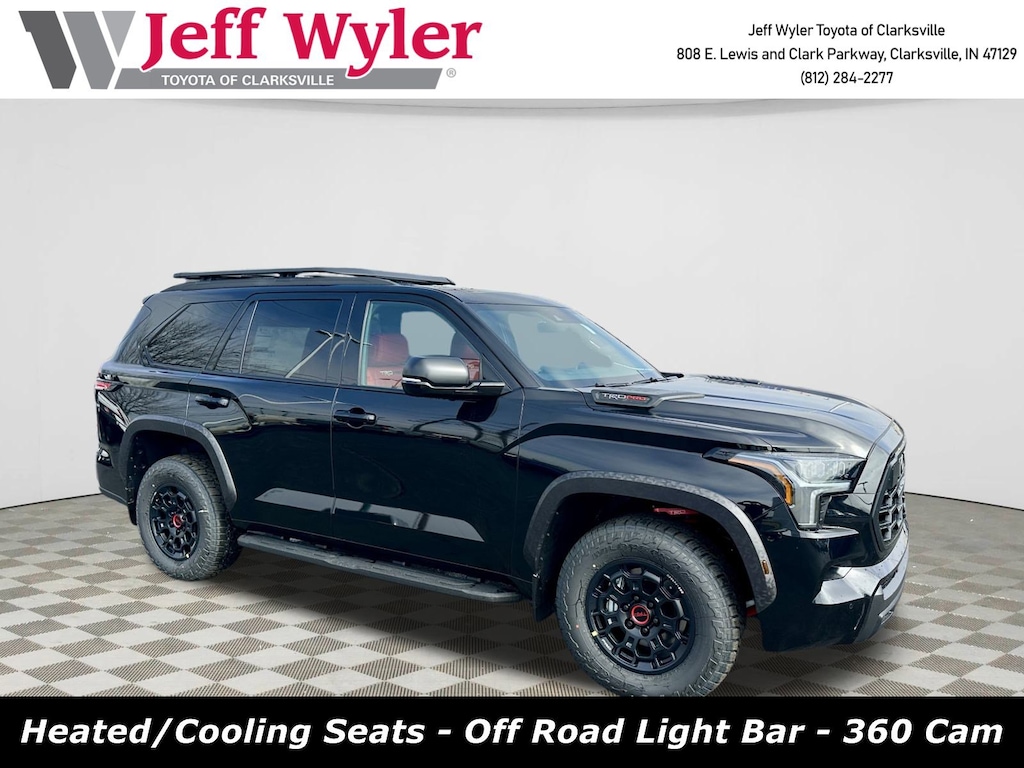 New 2026 Toyota Sequoia TRD Pro SUV