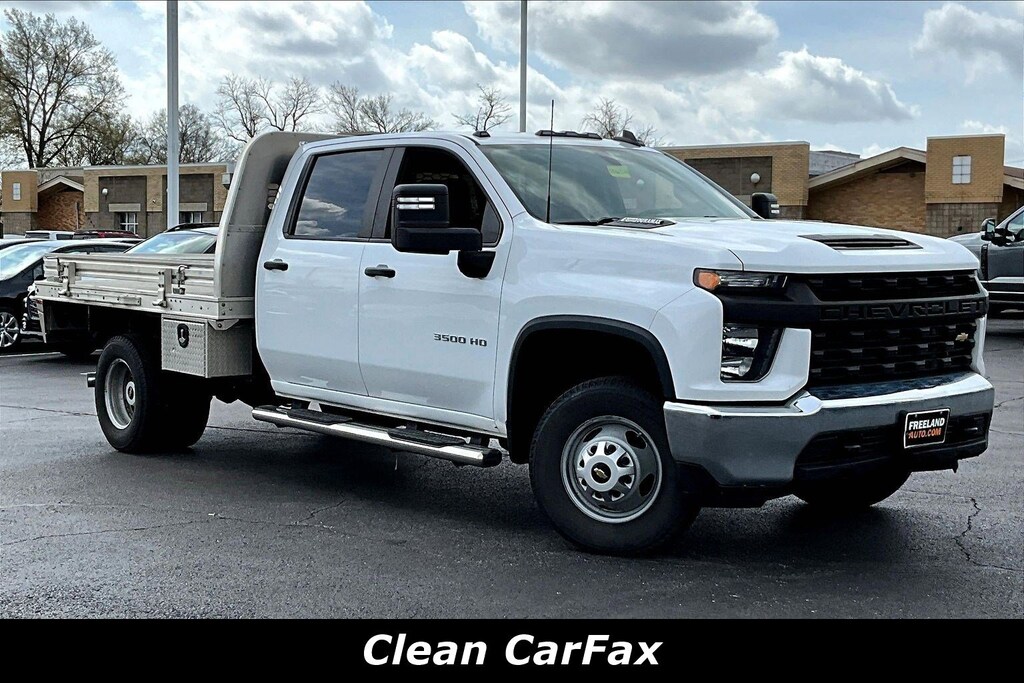 Used 2021 Chevrolet Silverado 3500 HD Chassis Work Truck Truck Crew Cab