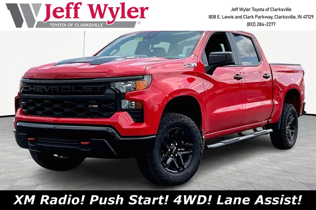 Used 2025 Chevrolet Silverado 1500 Custom Trail Boss Truck Crew Cab