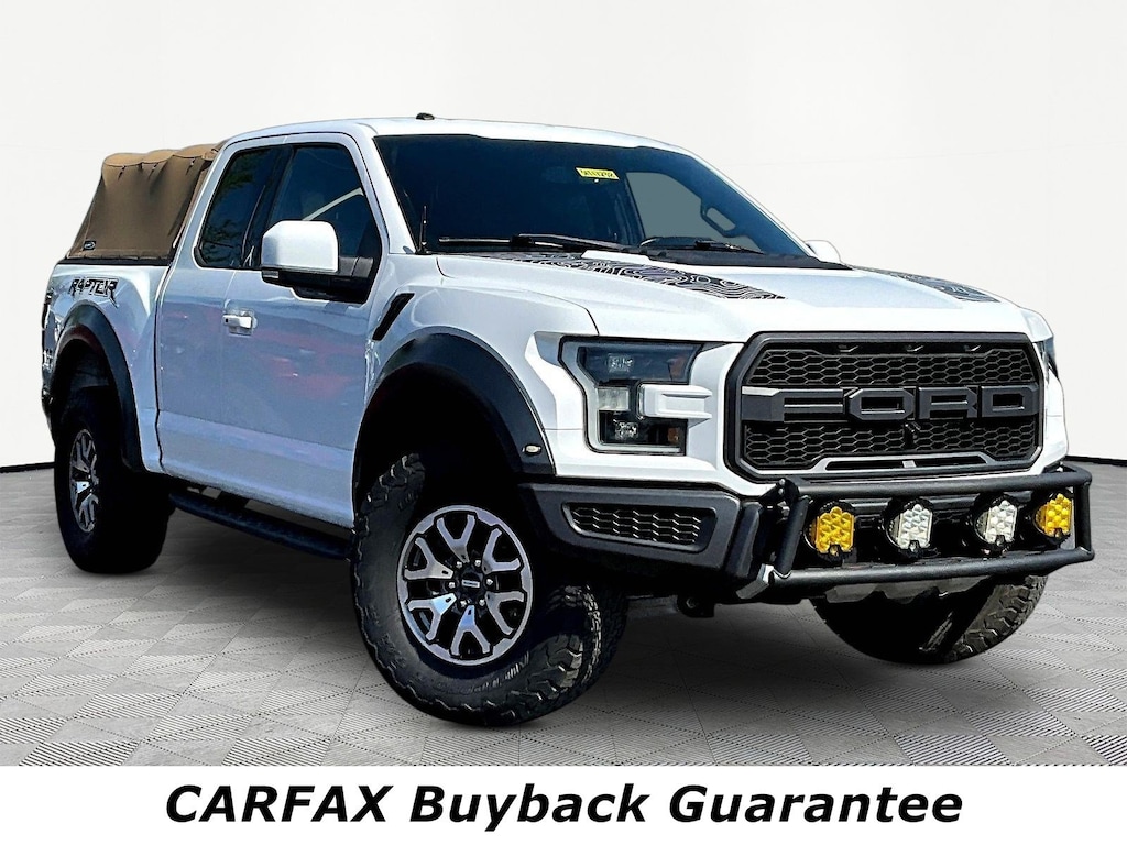 Used 2017 Ford F-150 Raptor Truck SuperCab Styleside