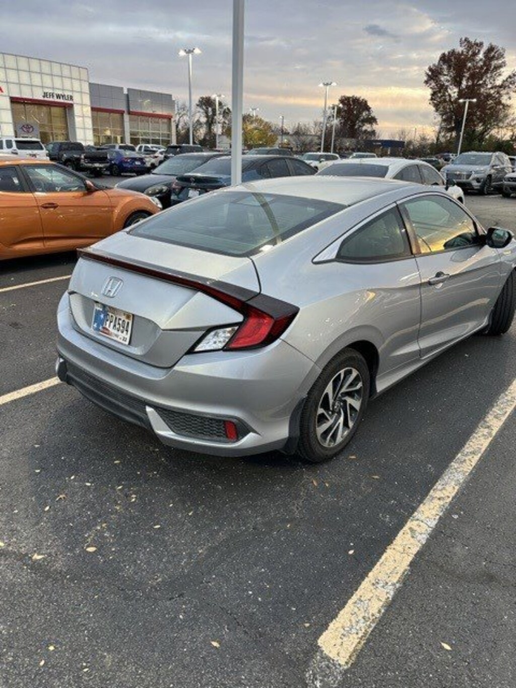 Used 2017 Honda Civic LX-P Coupe