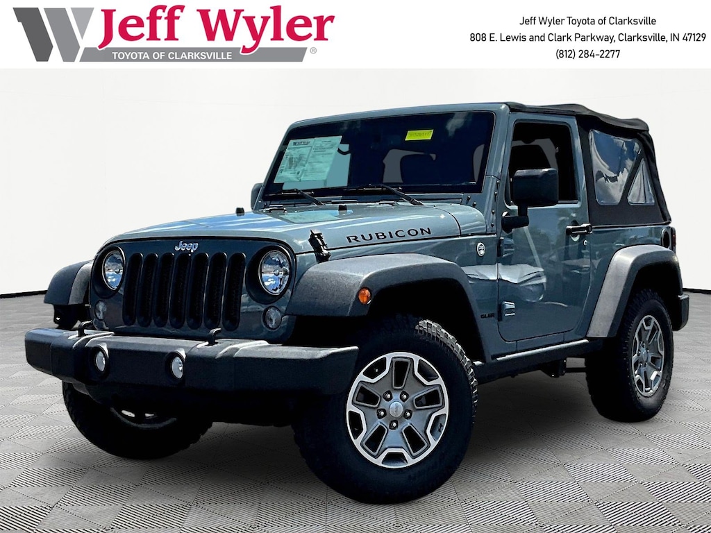 Used 2015 Jeep Wrangler Rubicon 4x4 SUV