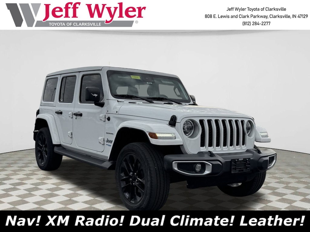 Used 2021 Jeep Wrangler 4xe Sahara SUV