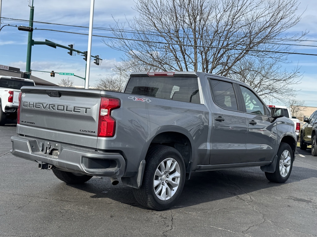 Used 2021 Chevrolet Silverado 1500 Custom Truck Crew Cab
