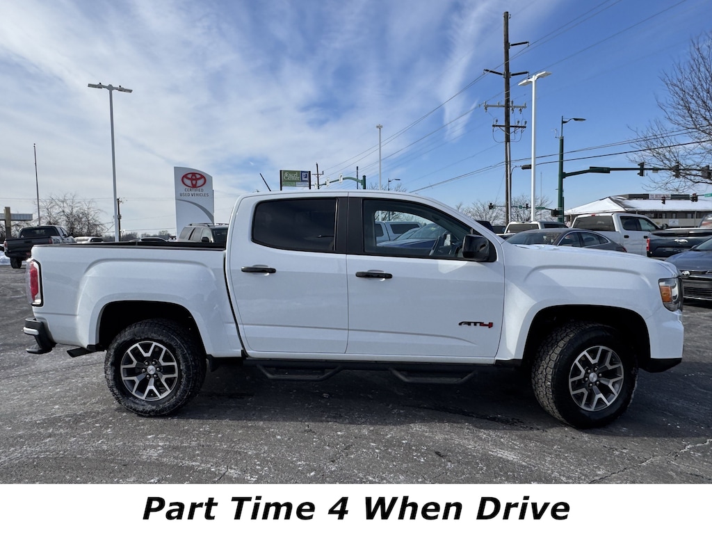 Used 2021 GMC Canyon AT4 w/Cloth Truck Crew Cab