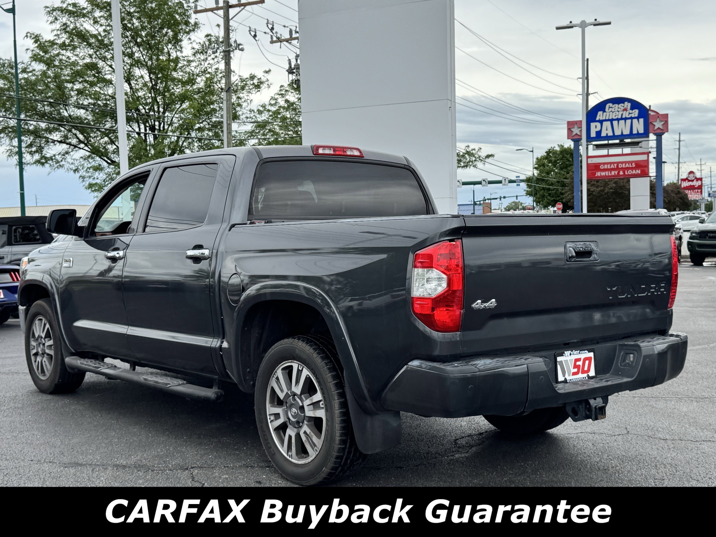 Used 2019 Toyota Tundra 1794 Edition with VIN 5TFAY5F12KX790082 for sale in Clarksville, IN