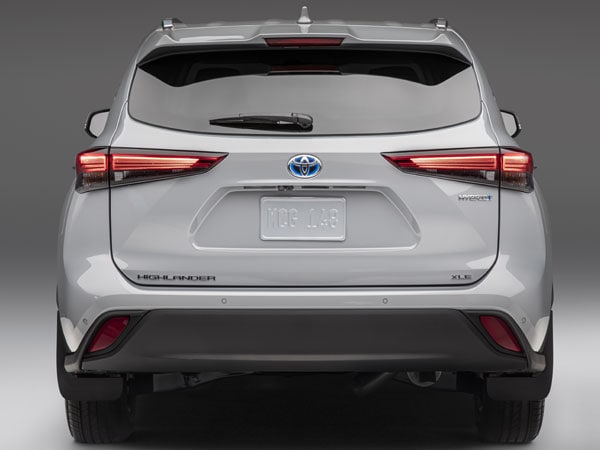2022 Toyota Highlander Hybrid Rear End & Liftgate