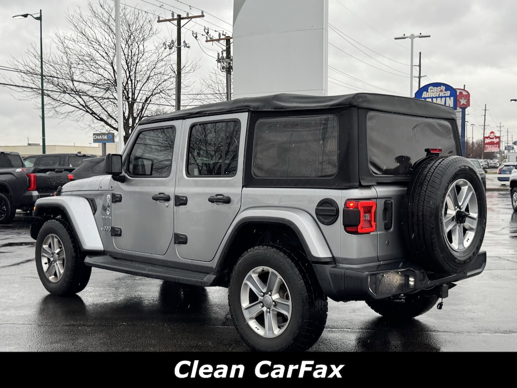 Used 2018 Jeep Wrangler Unlimited Sahara 4x4 SUV