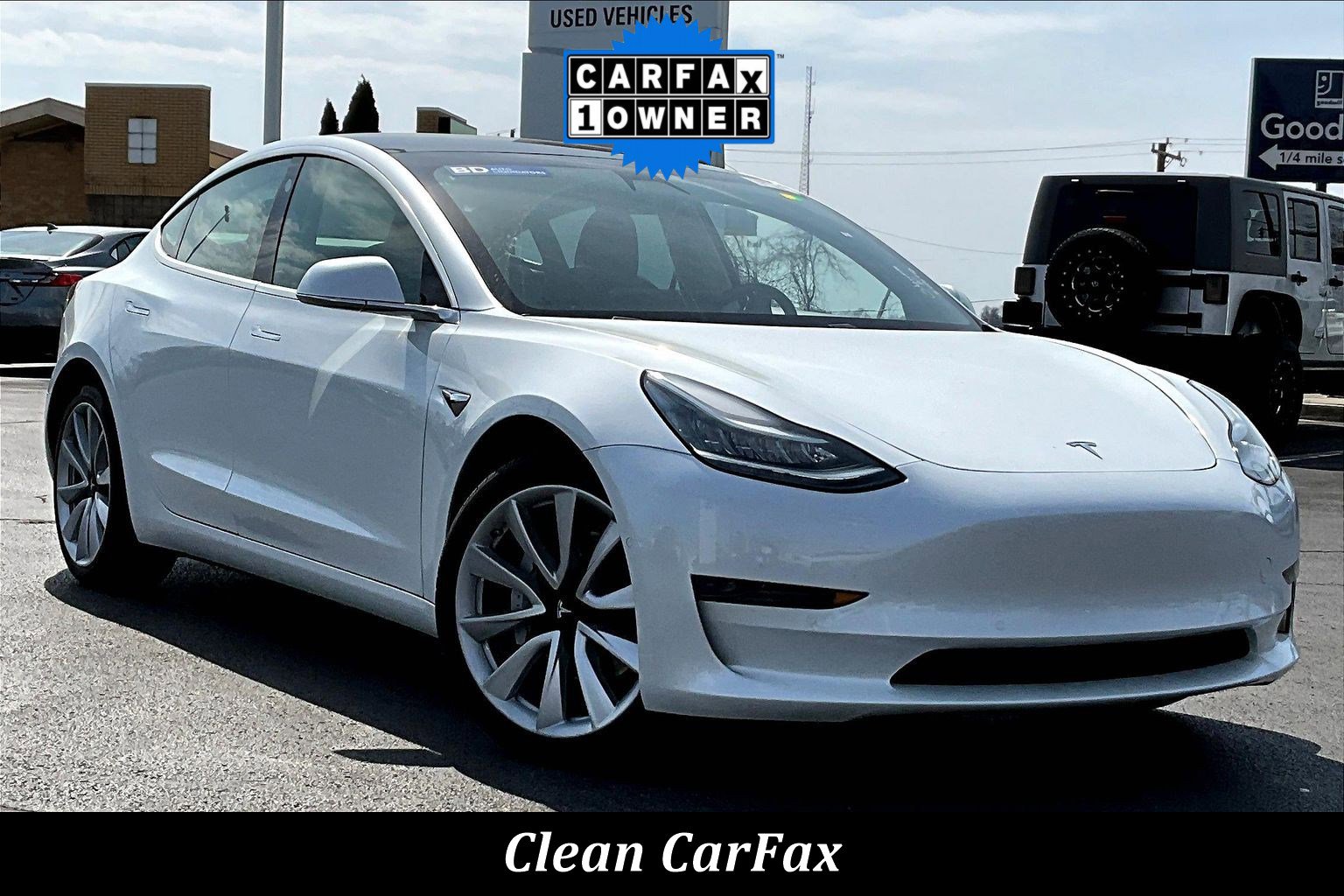 Used 2020 Tesla Model 3 Base with VIN 5YJ3E1EA8LF598639 for sale in Clarksville, IN