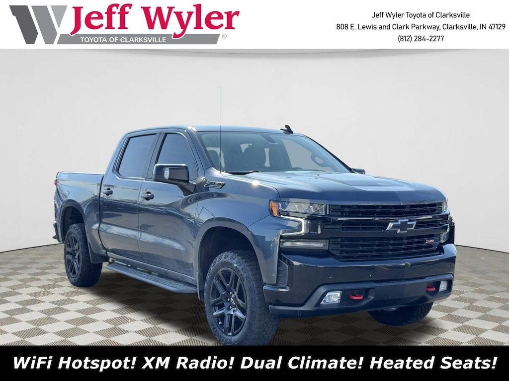 Used 2021 Chevrolet Silverado 1500 LT Trail Boss Truck Crew Cab