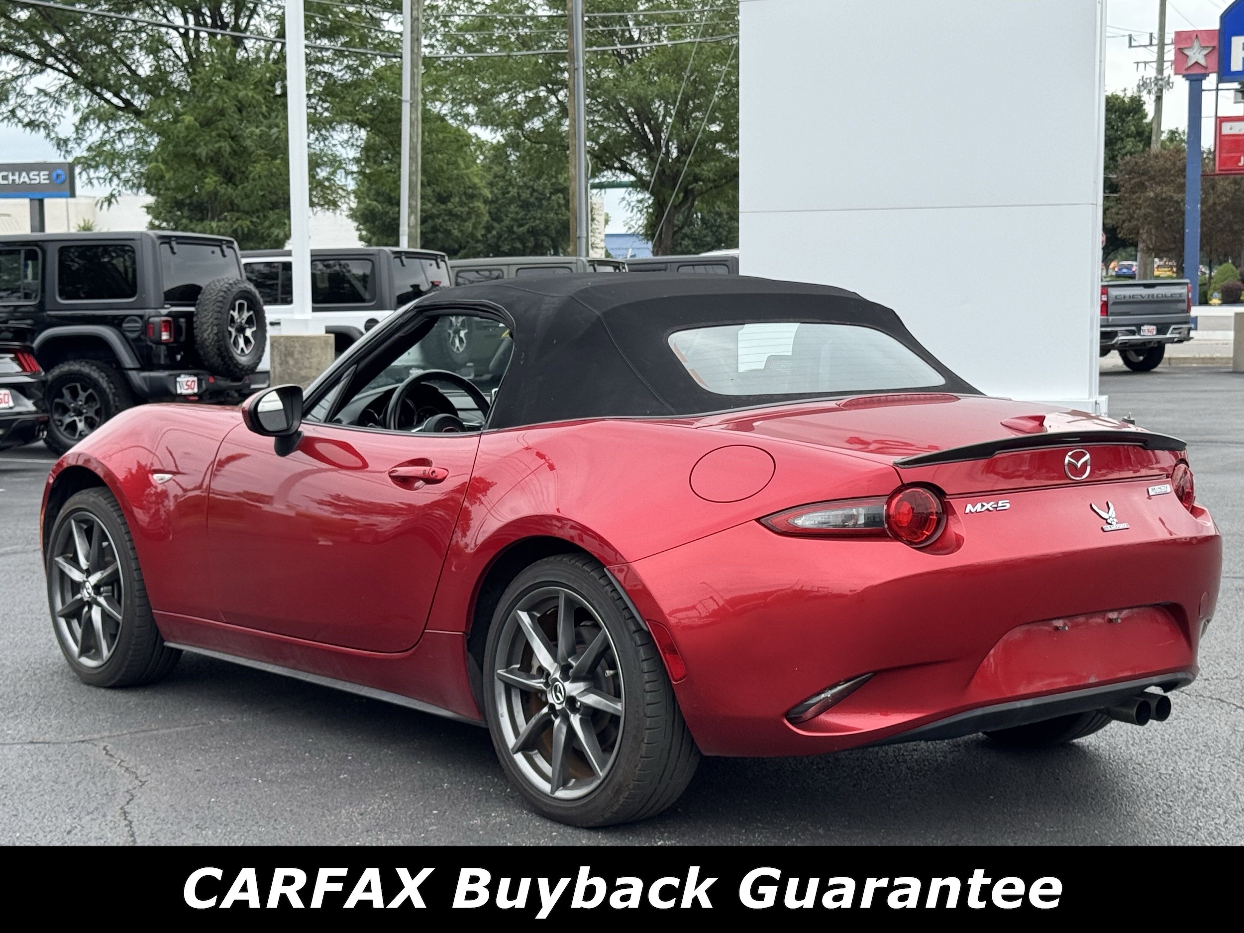 Used 2016 Mazda MX-5 Miata Grand Touring with VIN JM1NDAD76G0112397 for sale in Clarksville, IN
