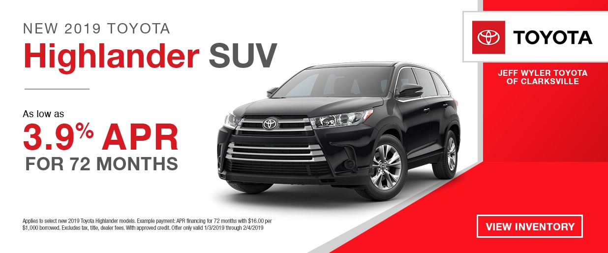 New and Used Vehicles Toyota Dealer Serving Clarksville IN