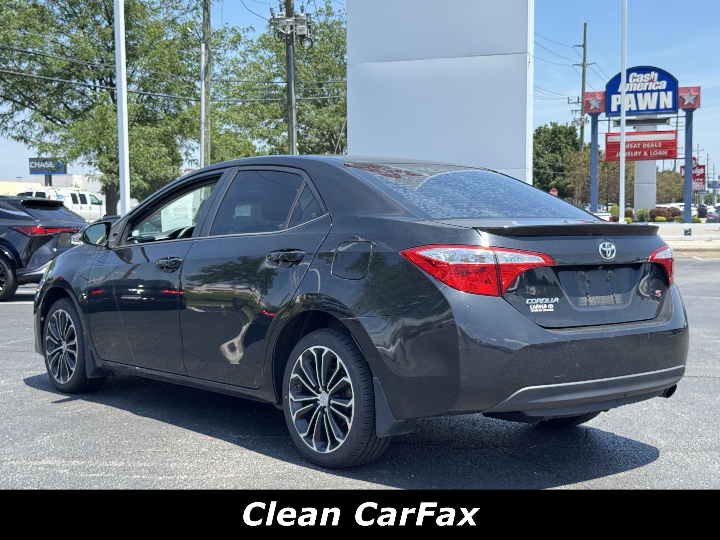 Used 2016 Toyota Corolla S Plus with VIN 2T1BURHE0GC704104 for sale in Clarksville, IN