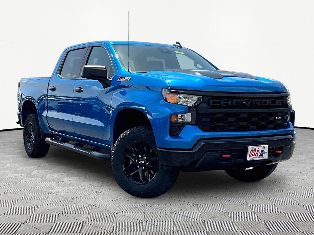 Used 2024 Chevrolet Silverado 1500 Custom Trail Boss Truck Crew Cab