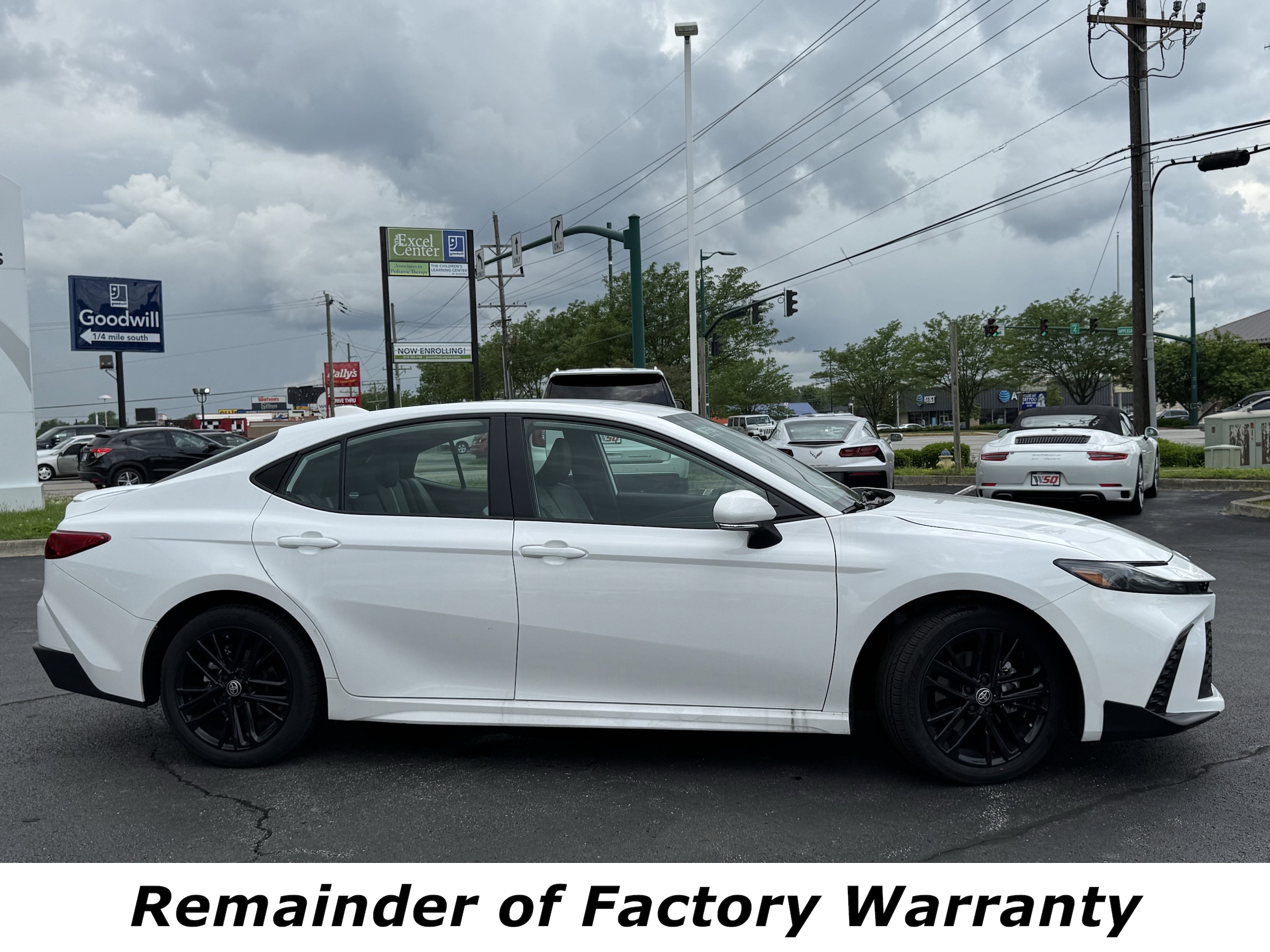 Used 2025 Toyota Camry SE with VIN 4T1DBADK6SU514553 for sale in Clarksville, IN