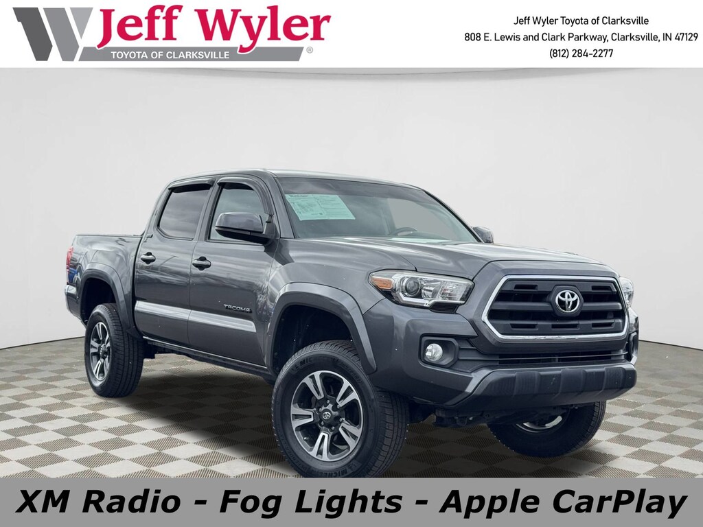Used 2017 Toyota Tacoma SR5 V6 Truck Double Cab