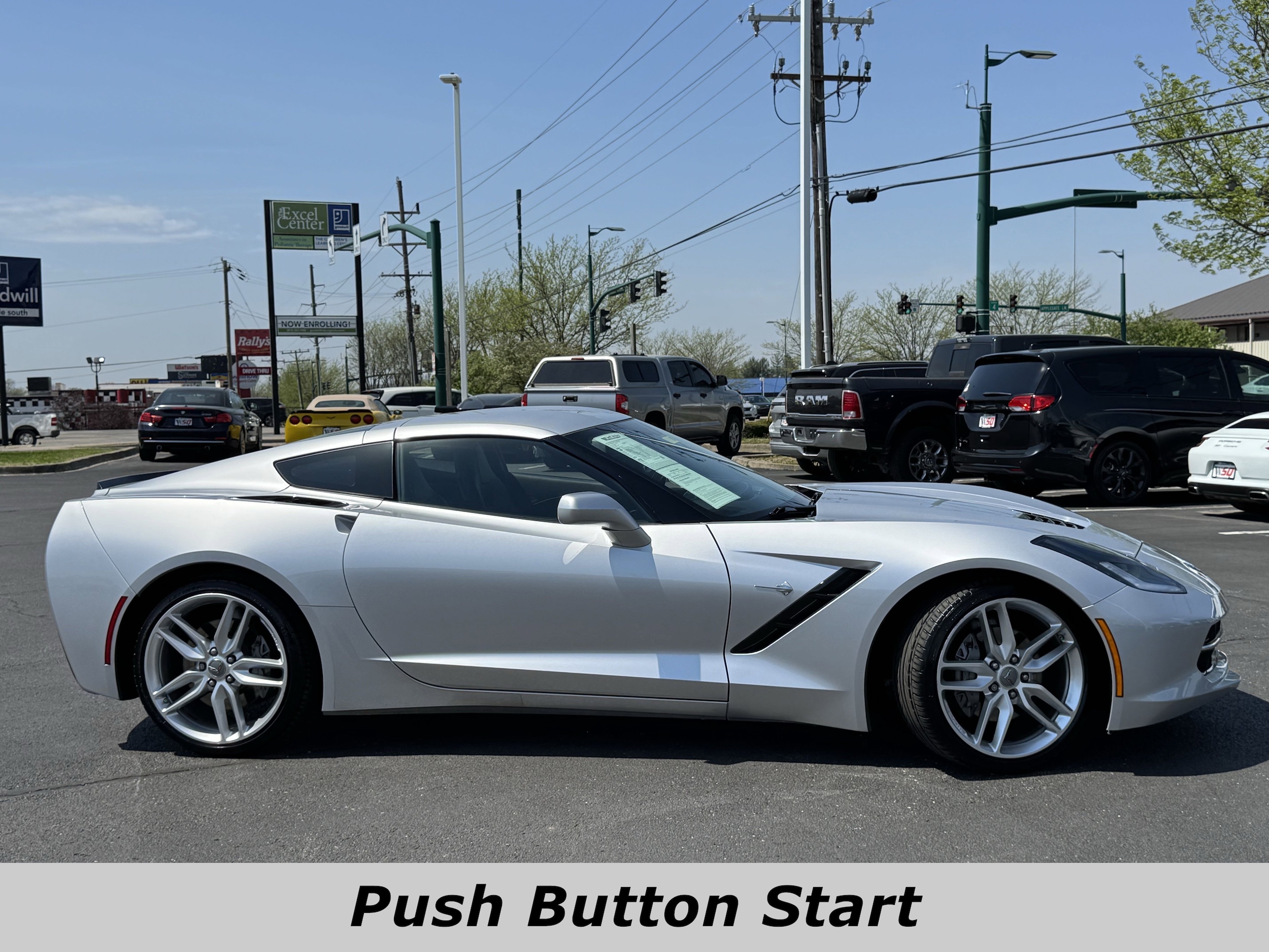 Used 2019 Chevrolet Corvette 1LT with VIN 1G1YA2D71K5112646 for sale in Clarksville, IN